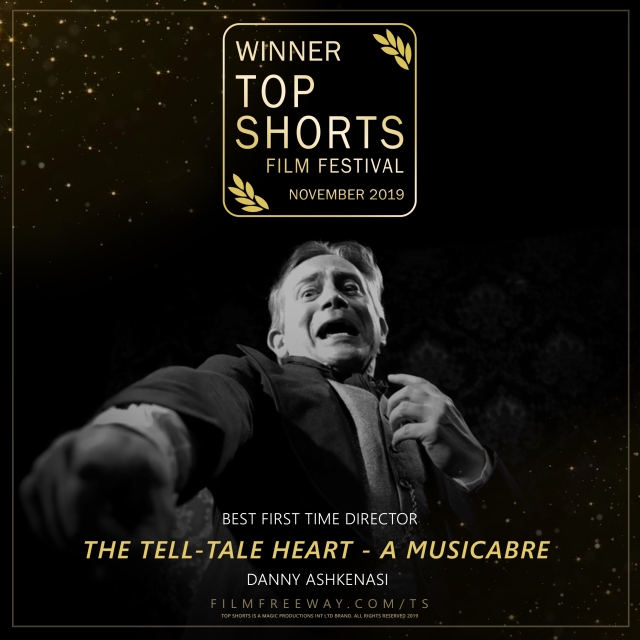 Top Shorts Winner The Tell-Tale Heart - a Musicabre design